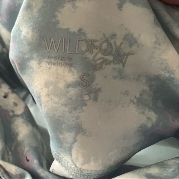 WILDFOX Watercolor Print Leggings - Picture 8 of 8